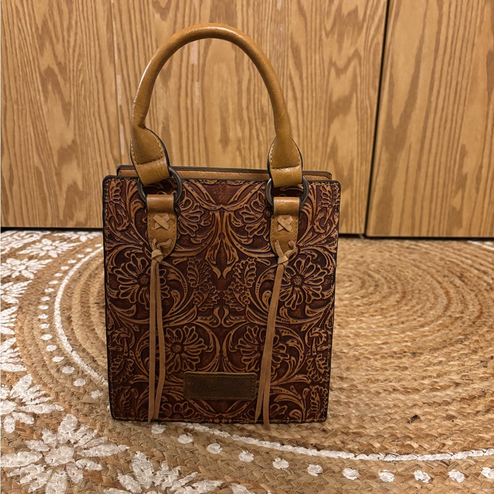 Wrangler Embossed Floral Bag